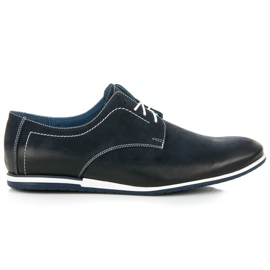 Tied LUCCA shoes navy blue