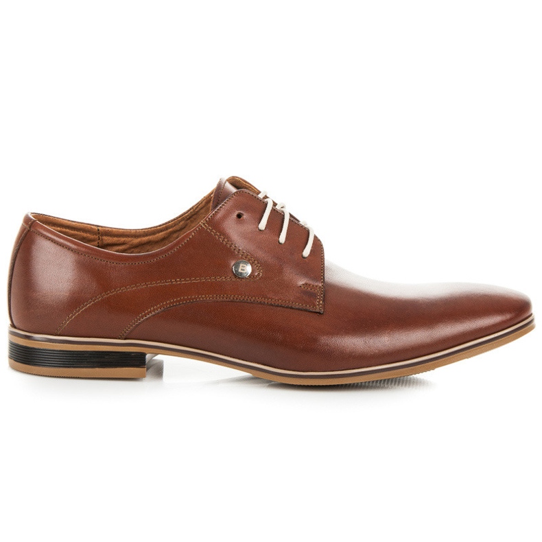 Mario Boschetti Elegant lace-up shoes brown