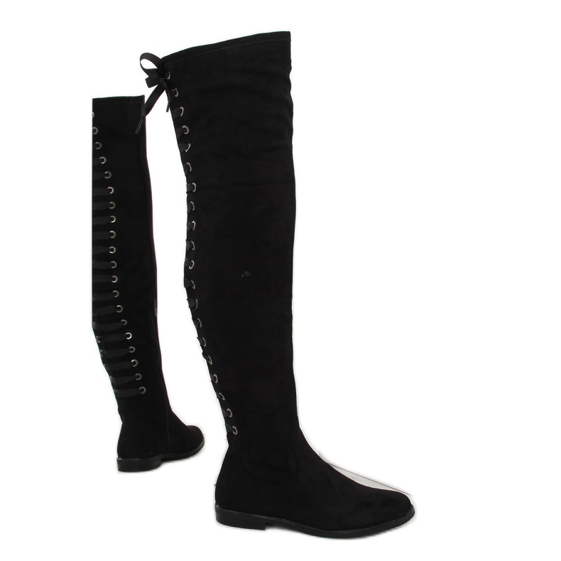 Black Musketeer Riding Boots F118 II-Gat