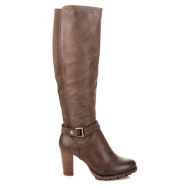 Super Mode Classic boots on the post brown Super Mode Classic boots on the post brown