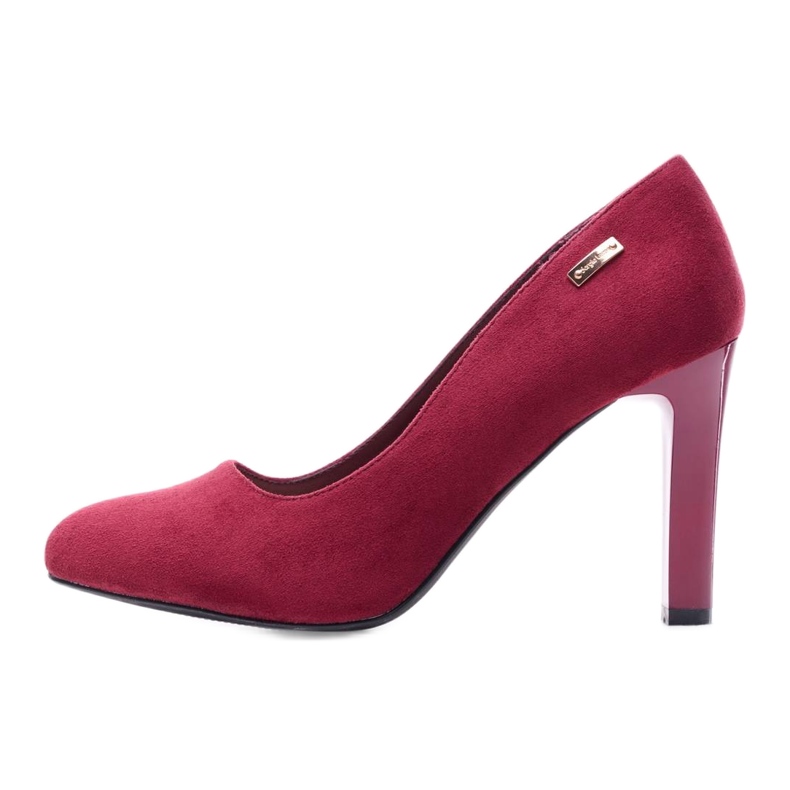 Sergio Leone Shoes suede 1457 claret multicolored red