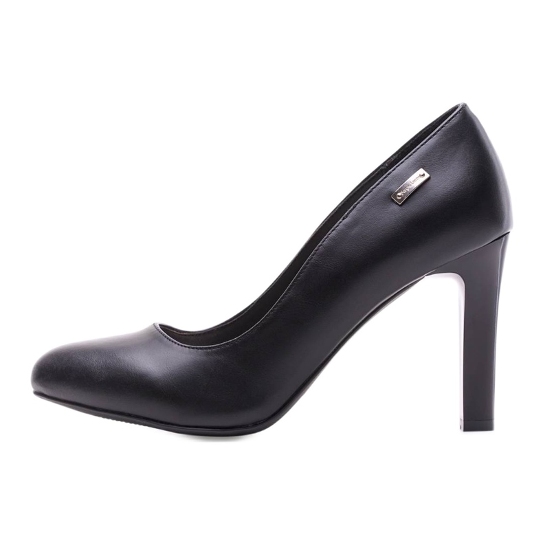 Sergio Leone Pumps lacquered 1457 black