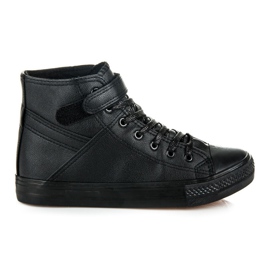 Seastar High lace-up sneakers black