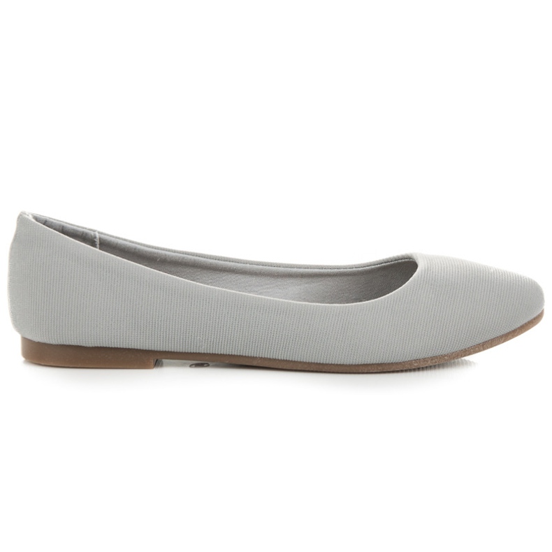 Textile ballerinas grey Textile ballerinas grey