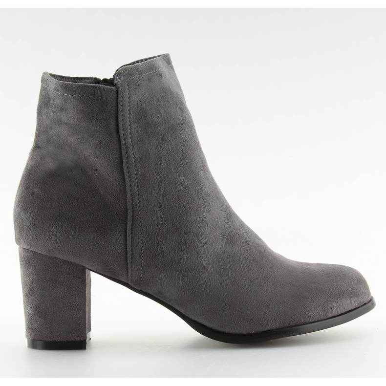 Classic gray gray high heels grey