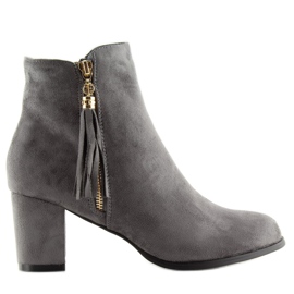 Gray High heels SO-20 gray grey