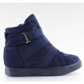 Sneakers with rubber navy blue H7191 azul Sneakers with rubber navy blue H7191 azul