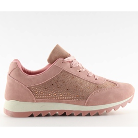 Pink X15 dark pink women's sports shoes