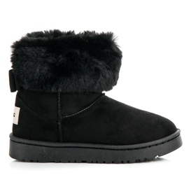 Bella Paris Snow Boots With Bow black