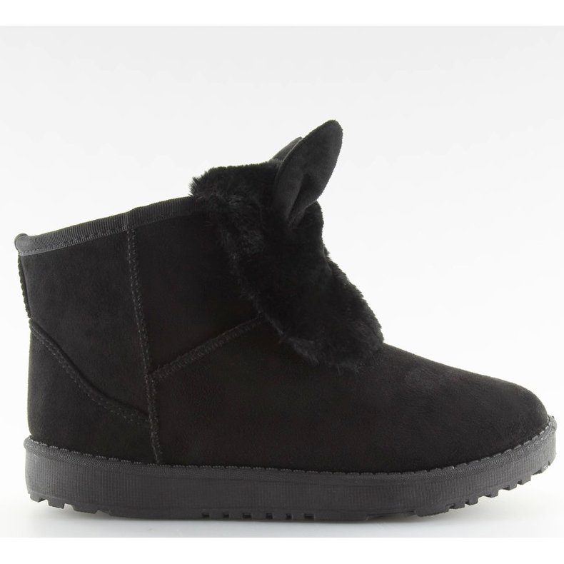 Black emusy with ears B198 black
