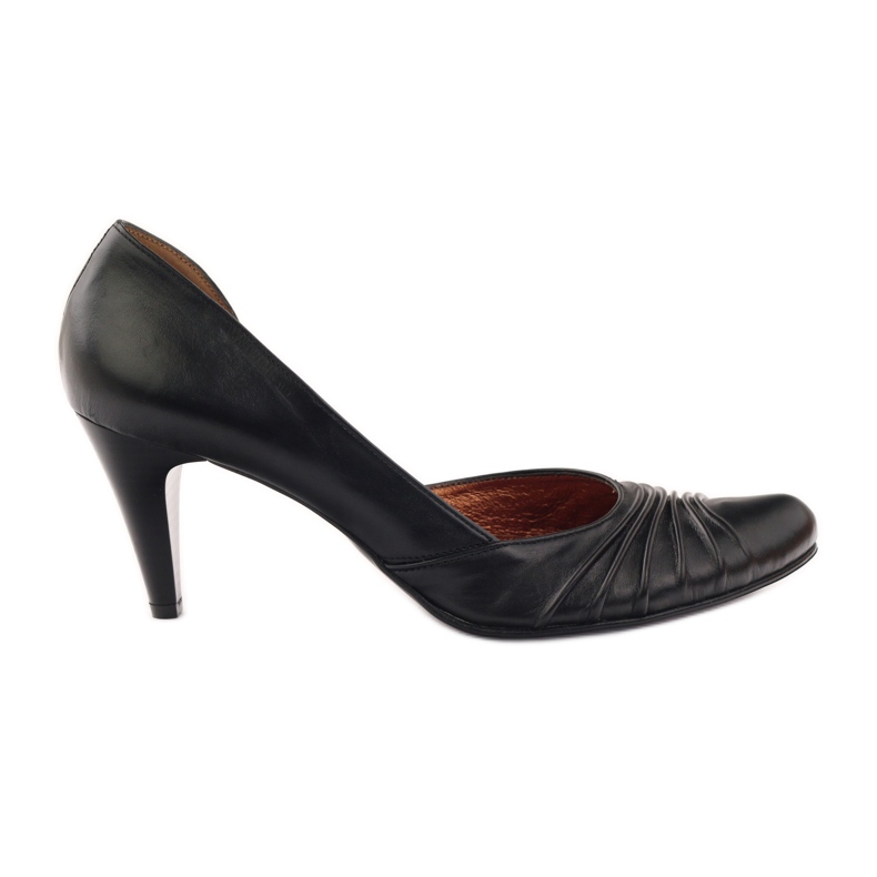 Pees Leather Pumps Black 257