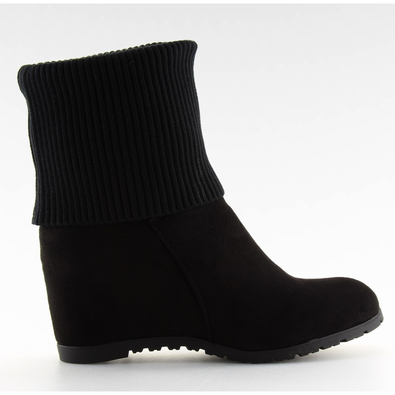 Black Black wedge boots K938 black
