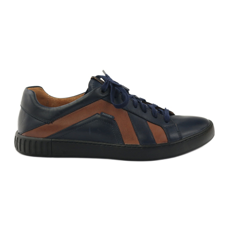 Badura 3387 navy blue sports shoes brown Badura 3387 navy blue sports shoes brown