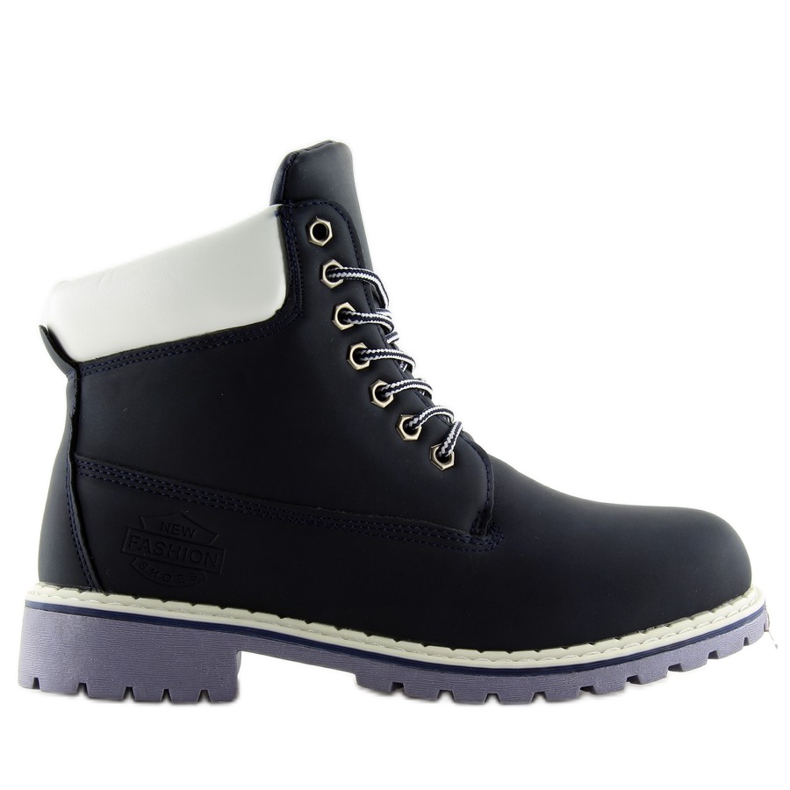 Women's Timber Boots Navy Blue Navy