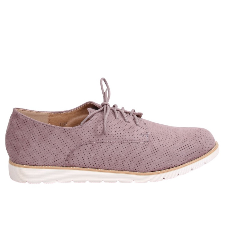 Violet laced women's loafers T297 Purple Violet laced women's loafers T297 Purple