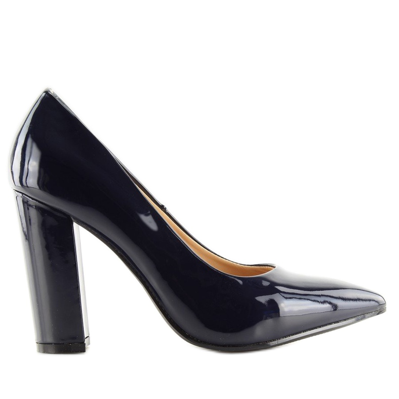 Navy blue high heels FM4096 Navy