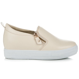 Renda Wedge Sneakers With Eco Leather brown