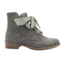 Gray Sergio Leone 300 women's boots grey