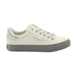 Big star sneakers AA274A053 white silver grey