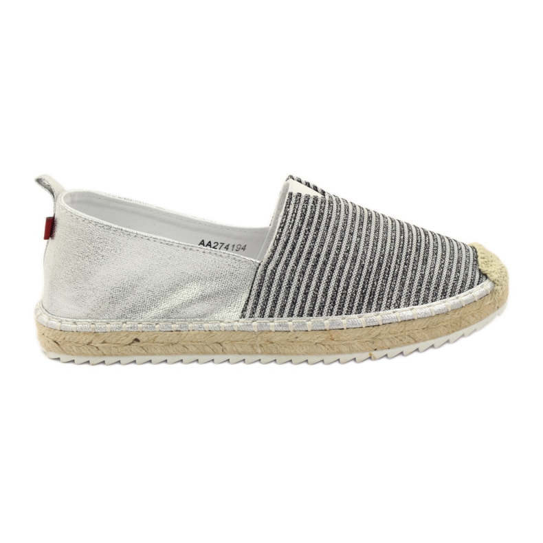 Big star ballerinas espadrilles 274194 black brown grey