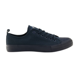 Women's shoes tied navy blue American Club LH08 sneakers Women's shoes tied navy blue American Club LH08 sneakers