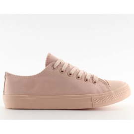 Women's monocolour sneakers powder pink