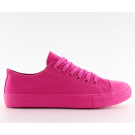 Women's monocolour fuchsia fuxia sneakers pink