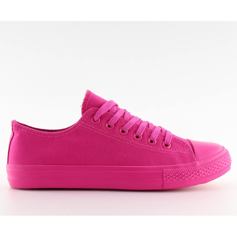 Women's monocolour fuchsia fuxia sneakers pink