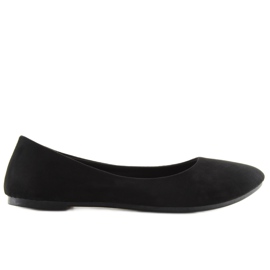 Women's Black Soft Ballerinas