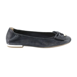 Caprice ballerinas shoes for women 22111 navy blue