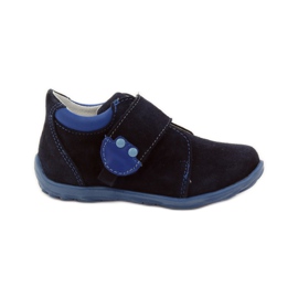 RenBut Velcro leather shoes 1476 navy blue RenBut Velcro leather shoes 1476 navy blue
