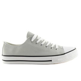 Gray classic women's sneakers XL03 gray grey