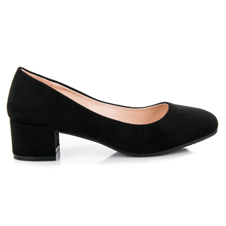 Best Shoes Low suede pumps black Best Shoes Low suede pumps black