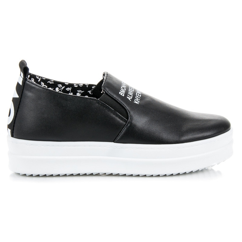 Mckeylor Slip-on sneakers on the platform black
