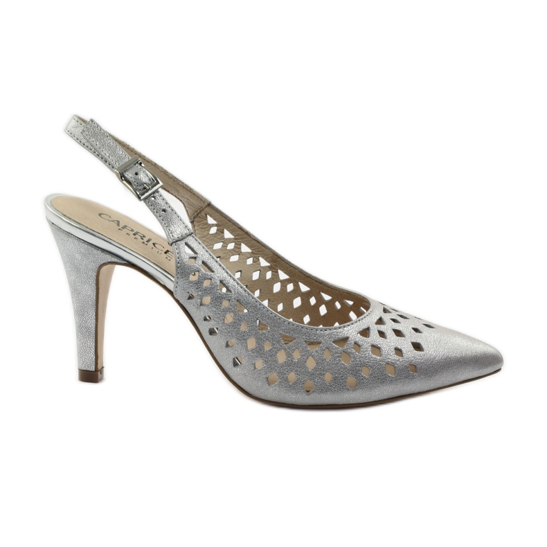 Caprice pumps women's shoes 29612 grey