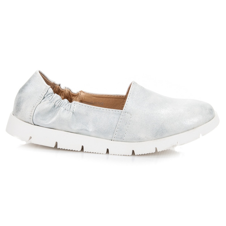 Vinceza Silver ballerinas grey Vinceza Silver ballerinas grey