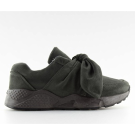 Sport suede shoes gray sj671-2 Gray grey