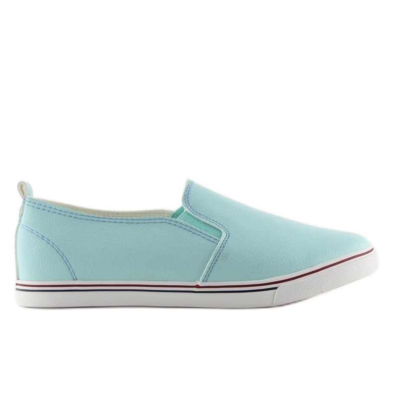 Sneakers slip-on blue xl08p L.BLUE