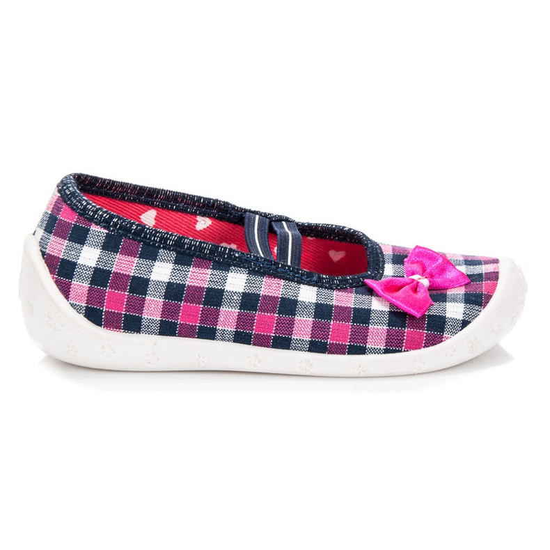 Reweks Girls Checkered Shoes pink Reweks Girls Checkered Shoes pink