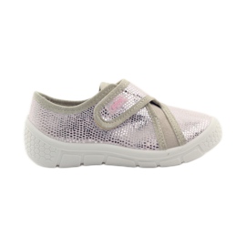 Slippers Light Bottom Insole SOFT-B Befado pink grey brown Slippers Light Bottom Insole SOFT-B Befado pink grey brown