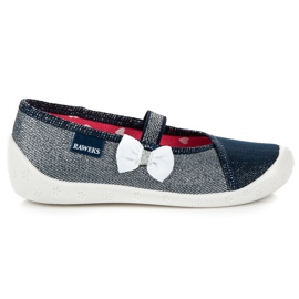 Reweks Comfortable home shoes blue Reweks Comfortable home shoes blue