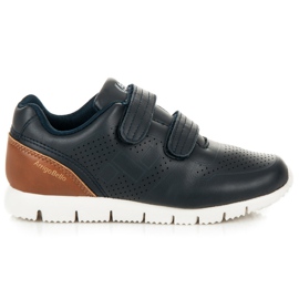 Arrigo Bello Boys' Velcro shoes blue Arrigo Bello Boys' Velcro shoes blue