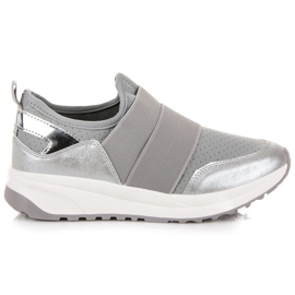Slip-on Sports Shoes grey