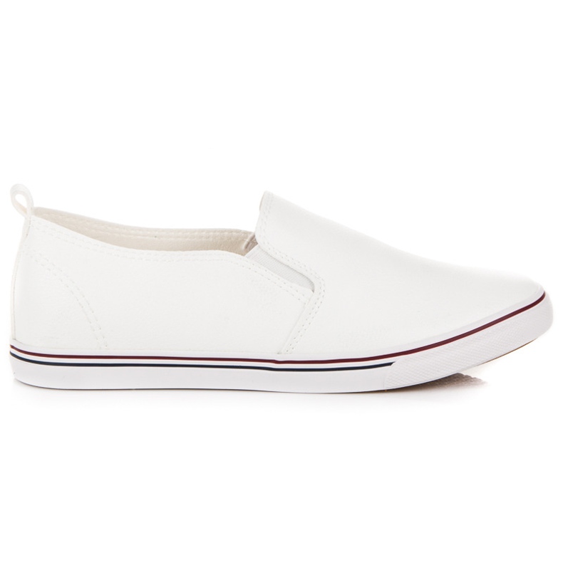 Slip on trainers white