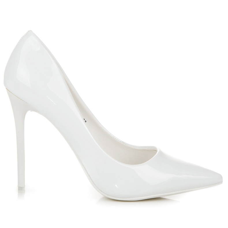 Seastar Sexy lacquered high heels white