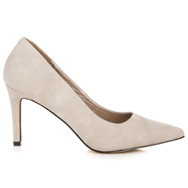 Suede heels vices grey Suede heels vices grey