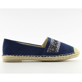 Navy blue espadrilles SK135 DK.BLUE