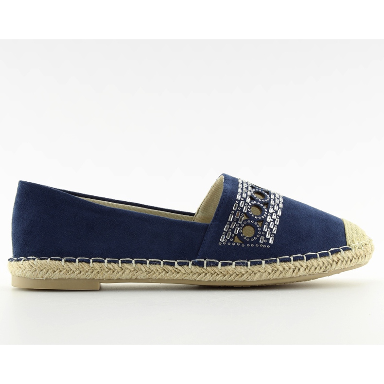 Navy blue espadrilles SK135 DK.BLUE Navy blue espadrilles SK135 DK.BLUE