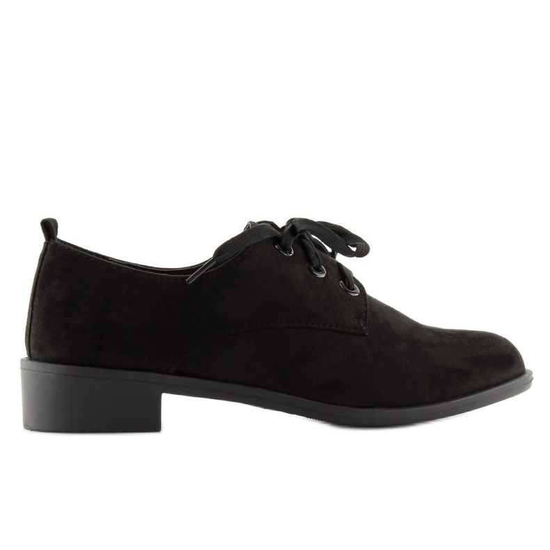 Women's Loafers Laced Black Nc138
