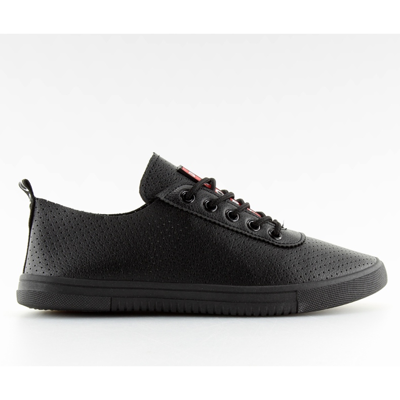 Black women's soft sneakers NB190P Black